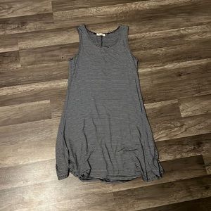 Black & White Striped Dress